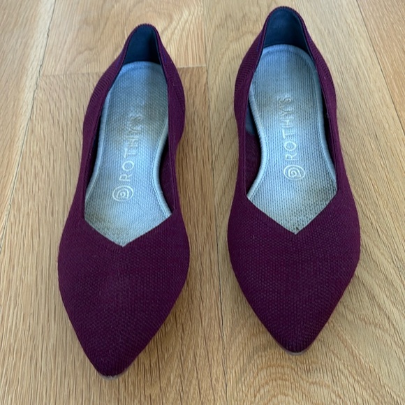 Rothy’s Point- cashmere flat - Picture 1 of 3